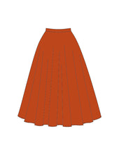Load image into Gallery viewer, Golden Hour Classic Full Circle Skirt Maxi Length Yellows
