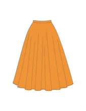 Load image into Gallery viewer, Golden Hour Classic Full Circle Skirt Maxi Length Yellows
